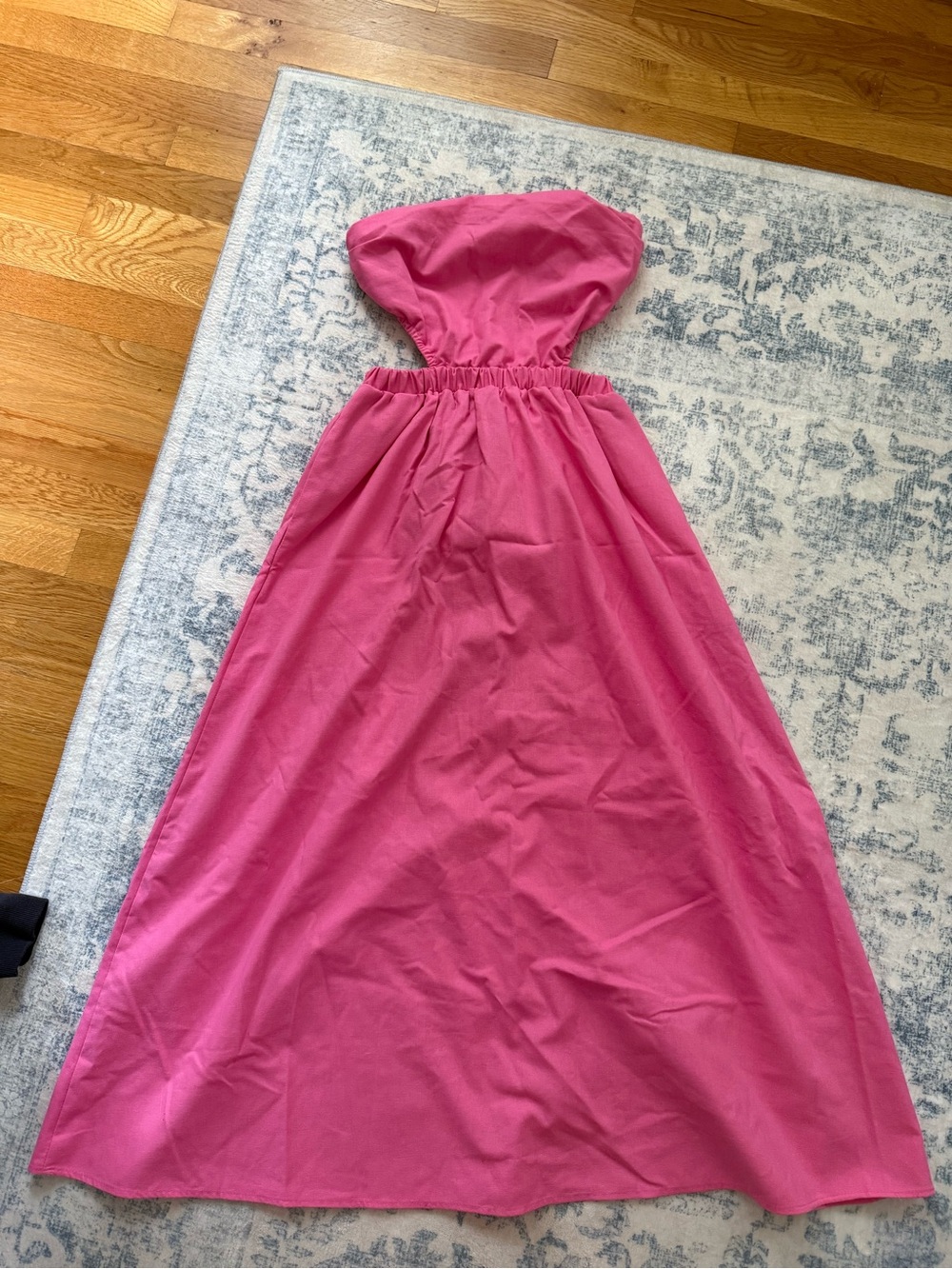Petal & Pup Bright Pink Strapless Maxi